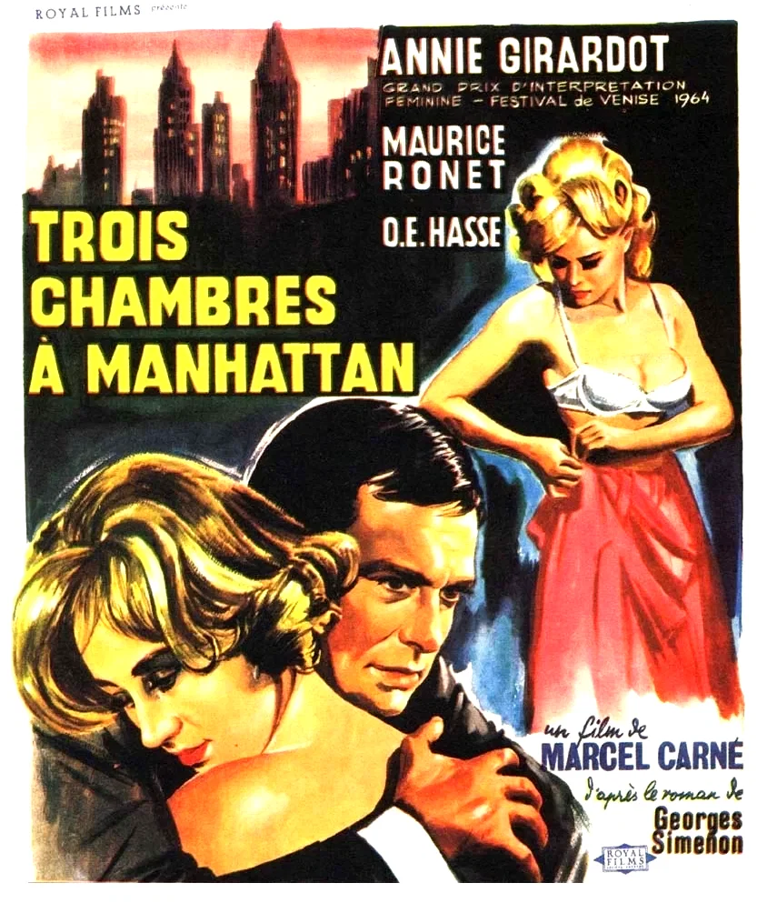 Affiche du film : Trois chambres a manhattan
