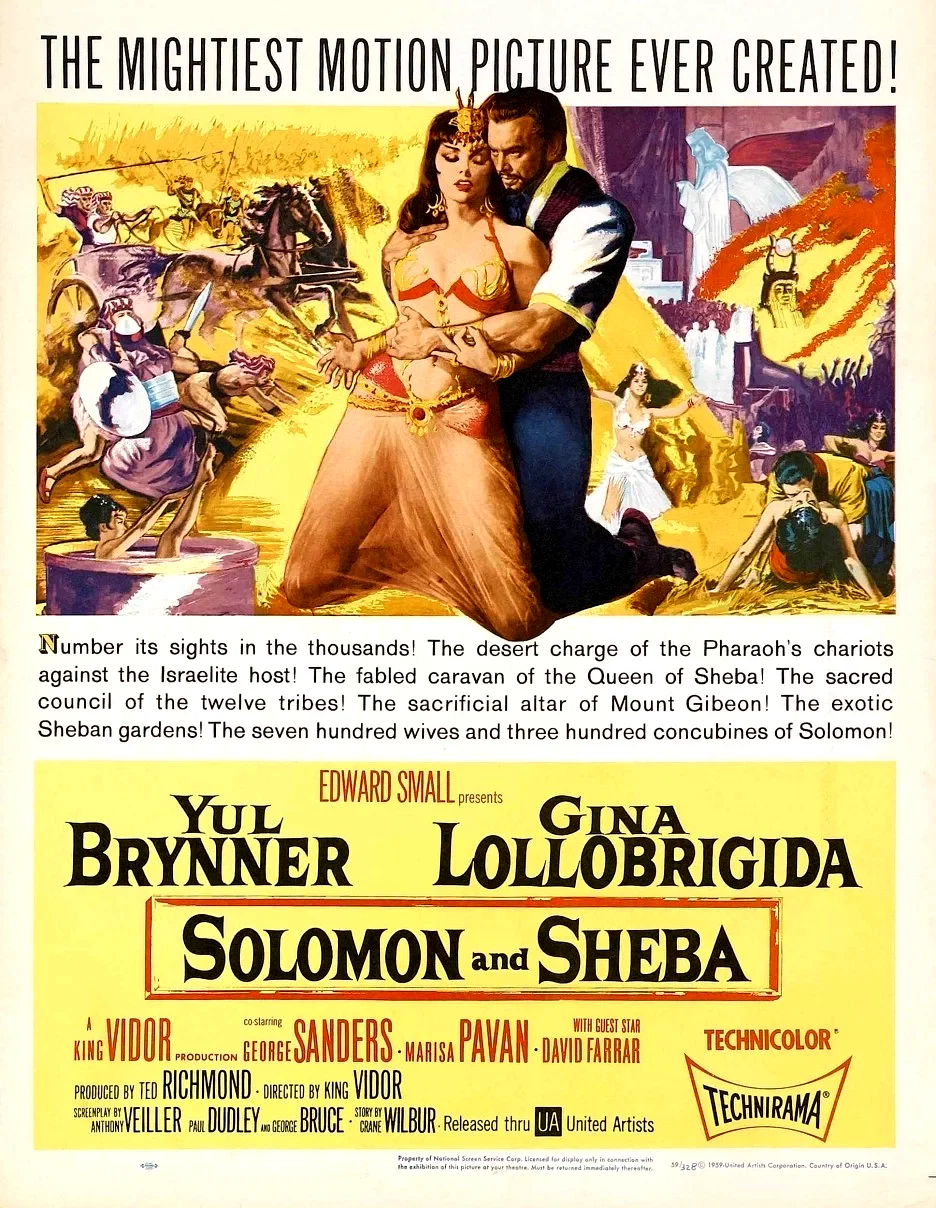 Affiche du film : Salomon et la reine de saba