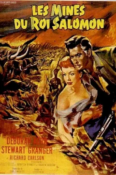Affiche du film Les mines du roi salomon