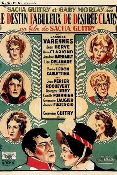Affiche du film Le destin fabuleux de desiree clary