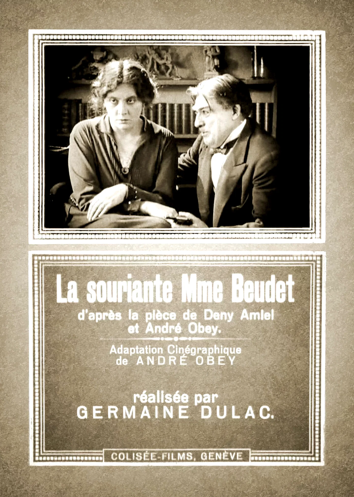 Affiche du film : La souriante madame beudet