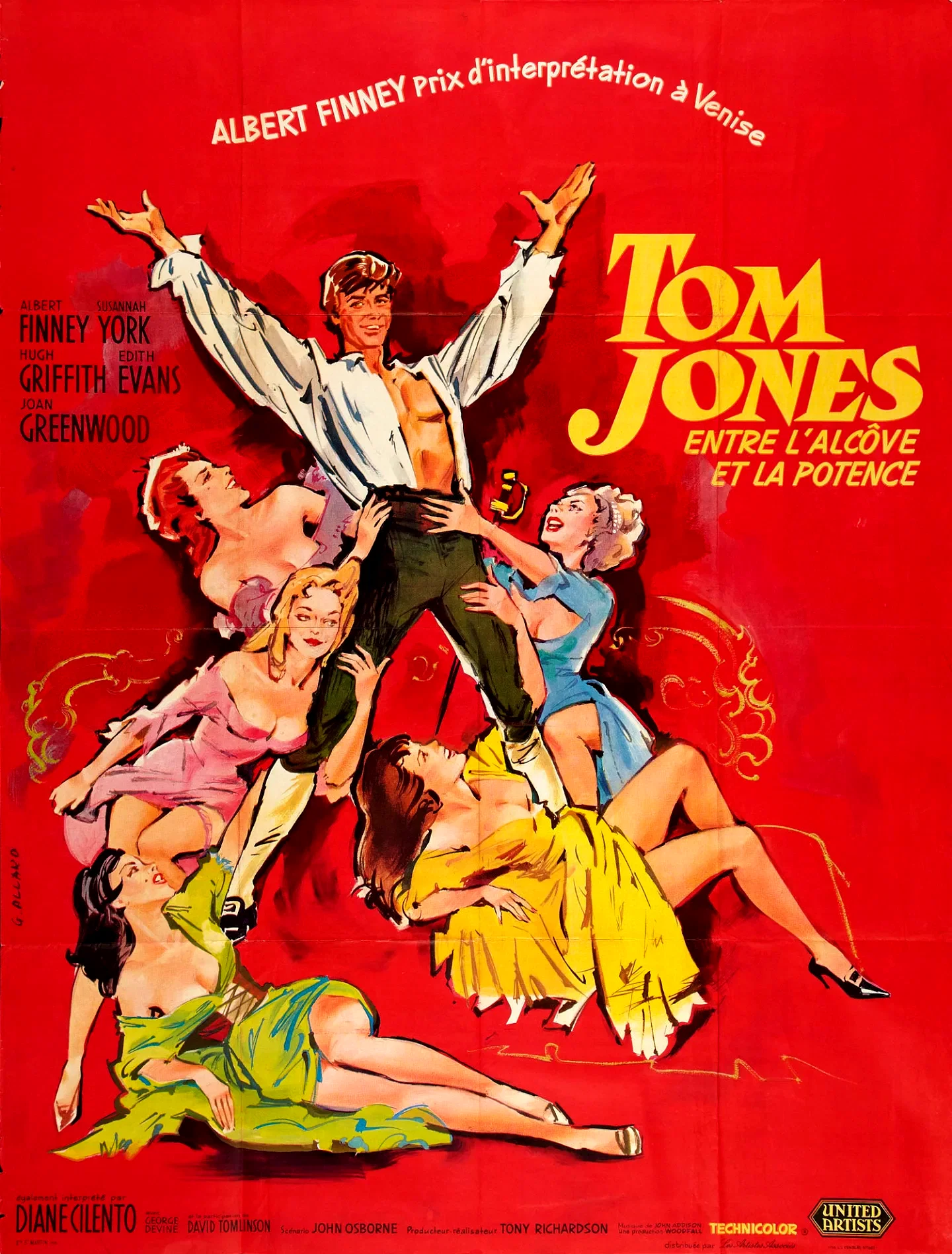 Affiche du film : Tom jones