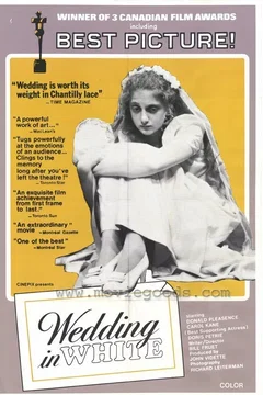 Affiche du film Wedding in white