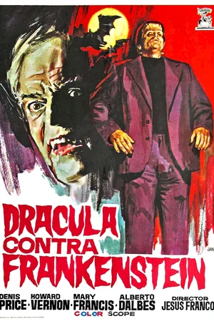 Affiche du film : Dracula prisonnier de Frankenstein