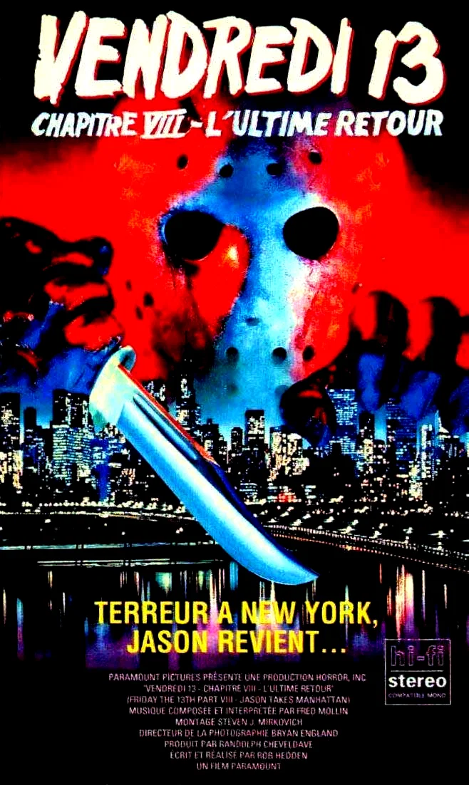 Affiche du film : Vendredi 13, chapitre VIII : l'Ultime retour
