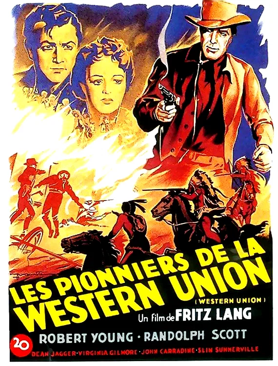 Affiche du film : Les pionniers de la western union