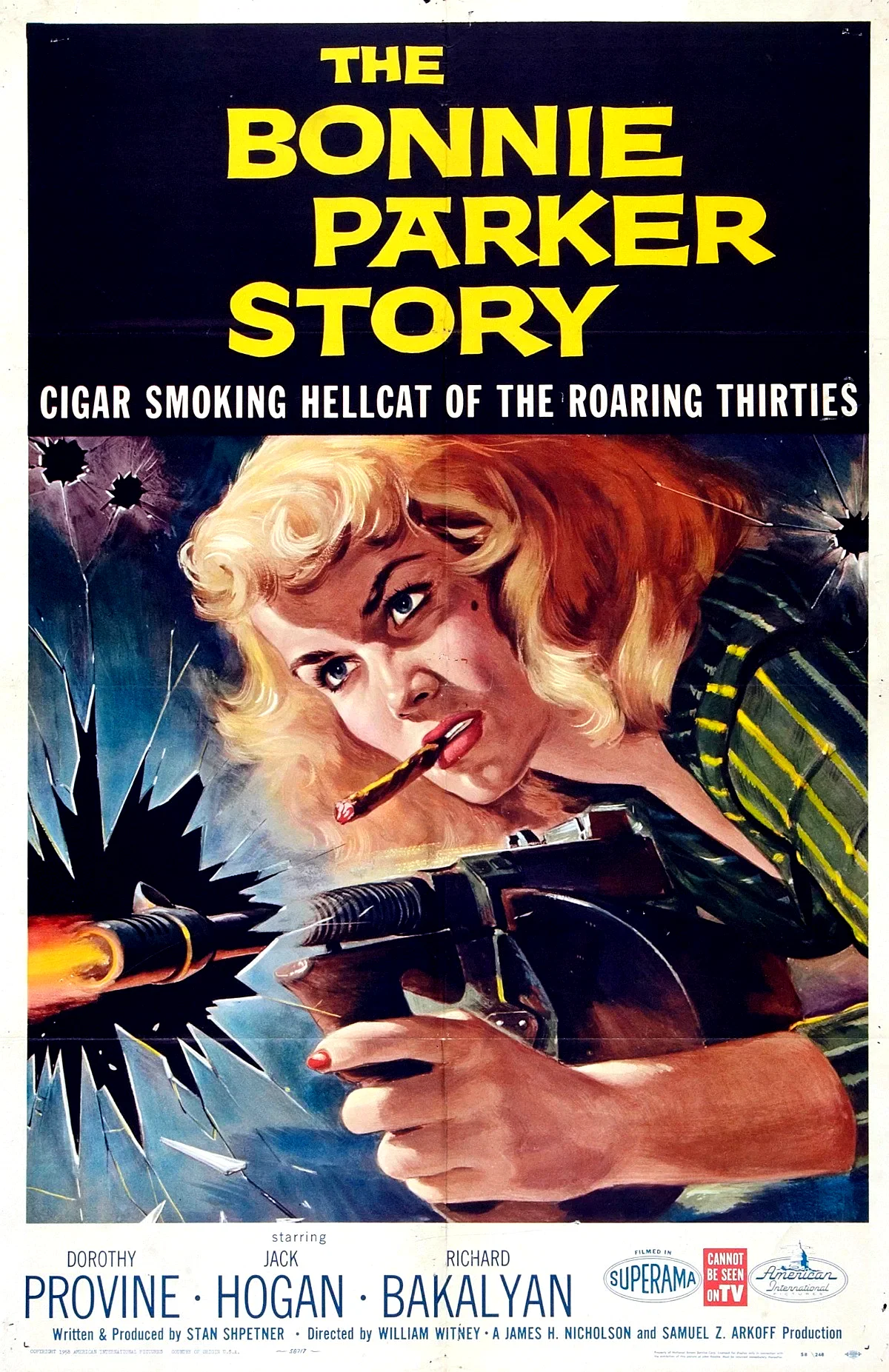 Affiche du film : The bonnie parker story