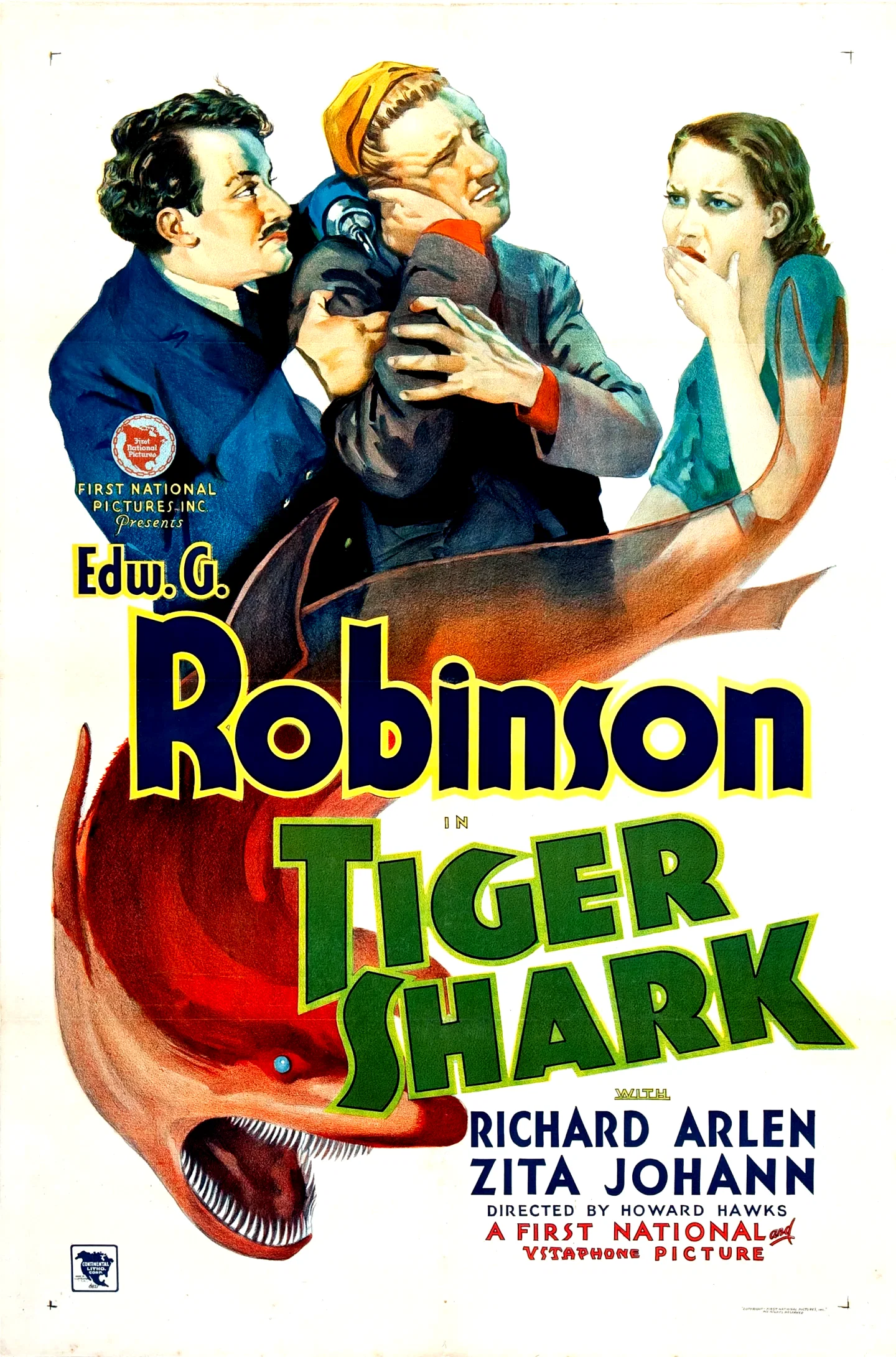 Affiche du film : Le harpon rouge