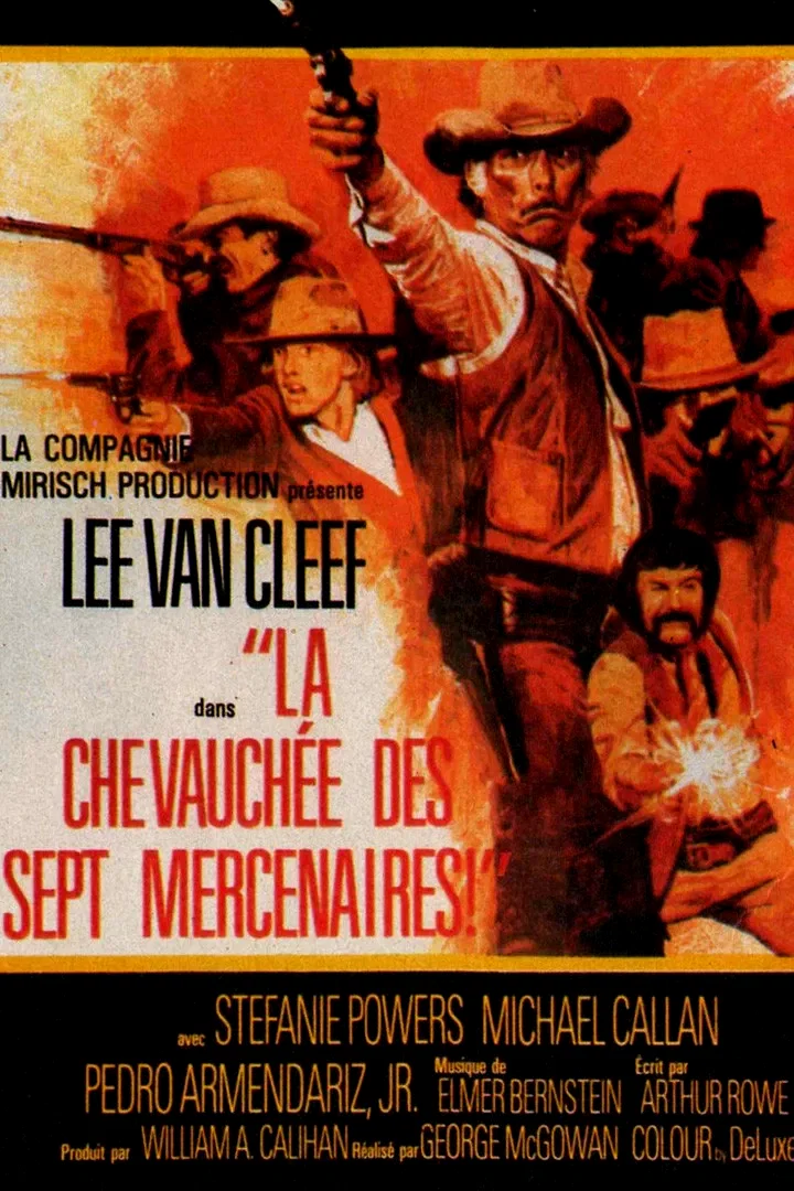 Affiche du film : La chevauchee des sept mercenaires