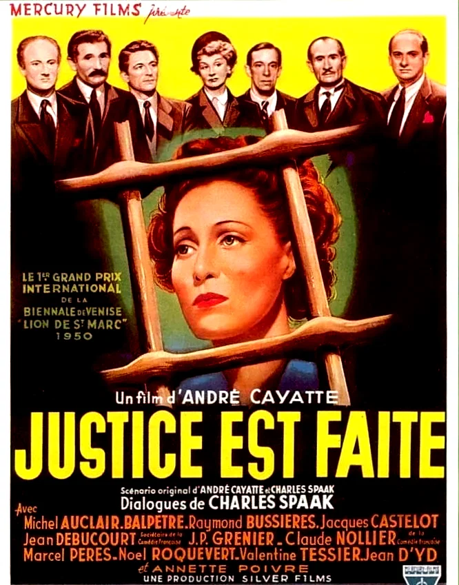 Affiche du film : Justice est faite