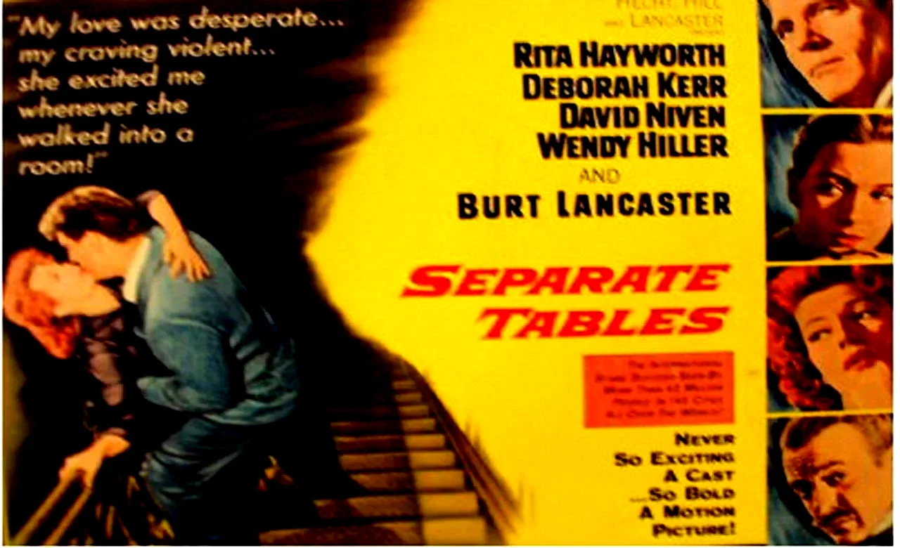 Photo 3 du film : Tables separees