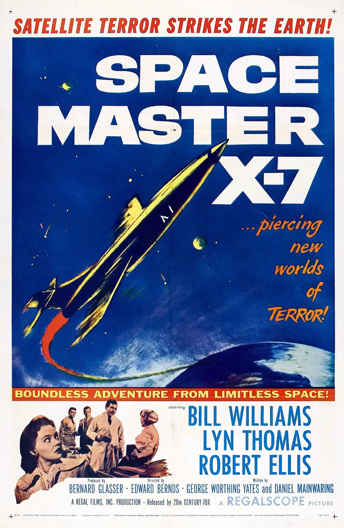 Affiche du film : Space master x-7