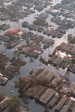 Affiche du film Ouragan sur la louisiane