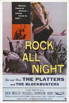 Affiche du film Rock all night