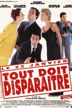 Affiche du film Tout doit disparaitre