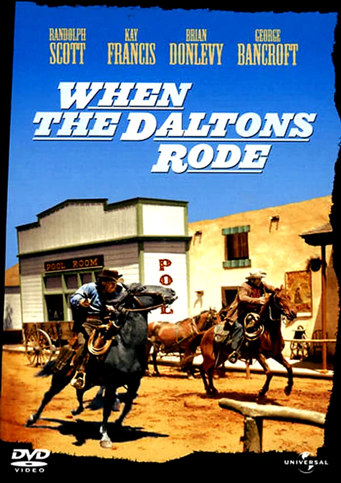 Affiche du film : When the daltons rode