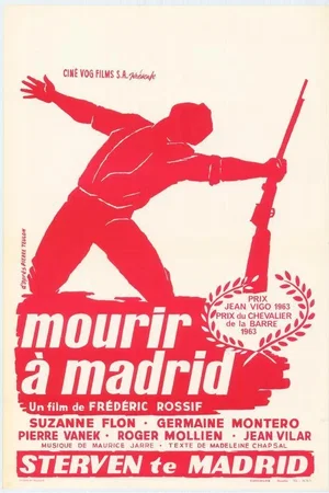 Affiche du film : Mourir a madrid