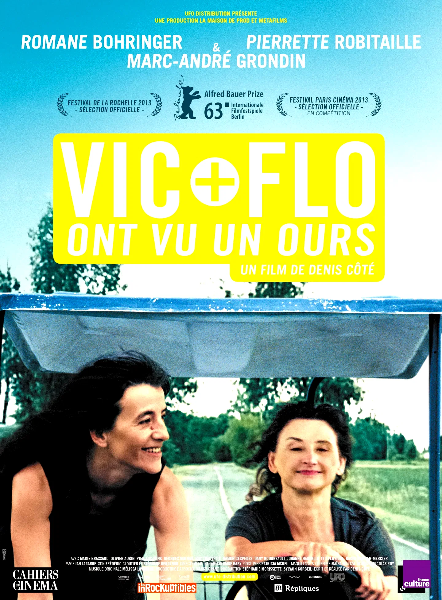 Affiche du film : Vic + Flo ont vu un Ours
