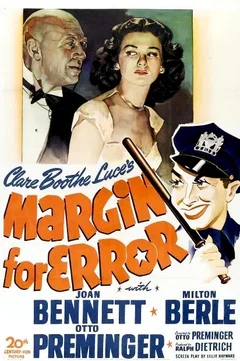 Affiche du film Margin for Error