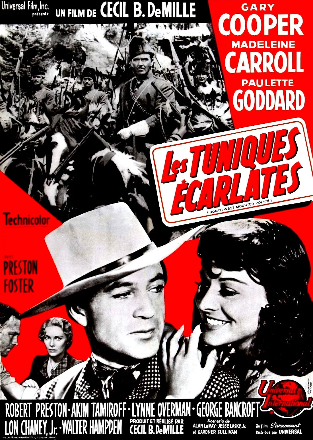Affiche du film : Les tuniques ecarlates