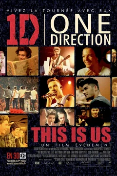 Affiche du film One Direction Le Film
