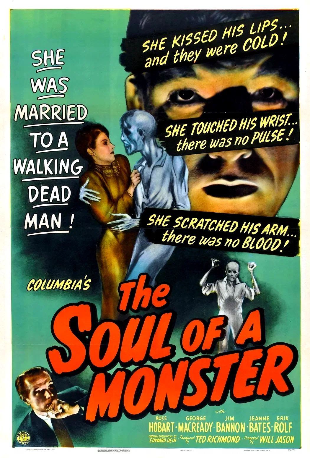 Affiche du film : The soul of a monster