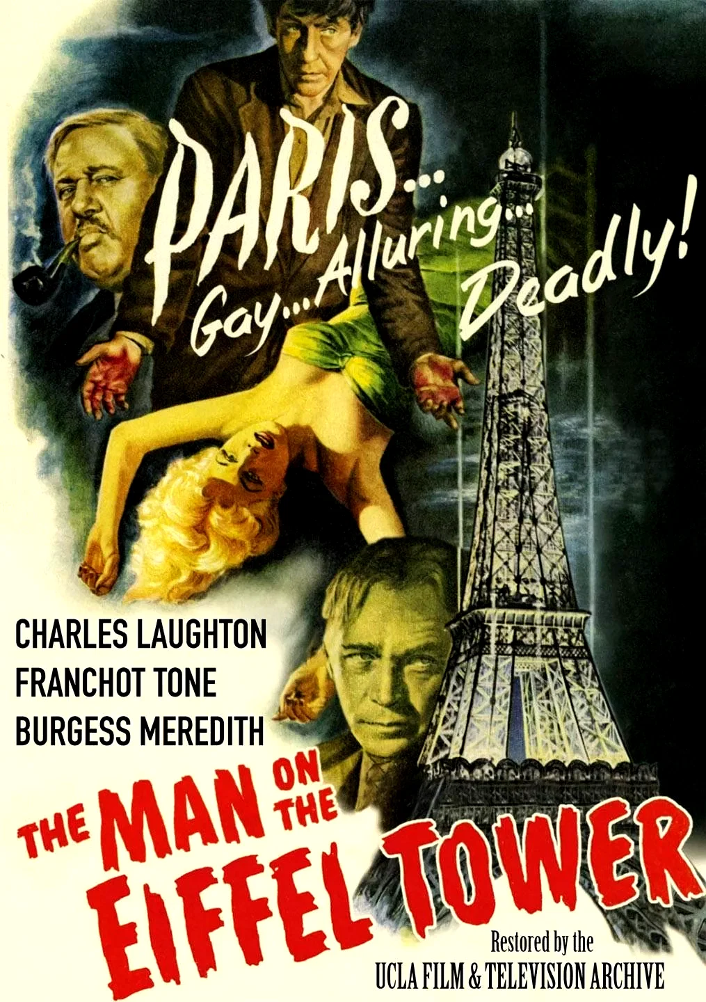 Affiche du film : L'homme de la tour eiffel