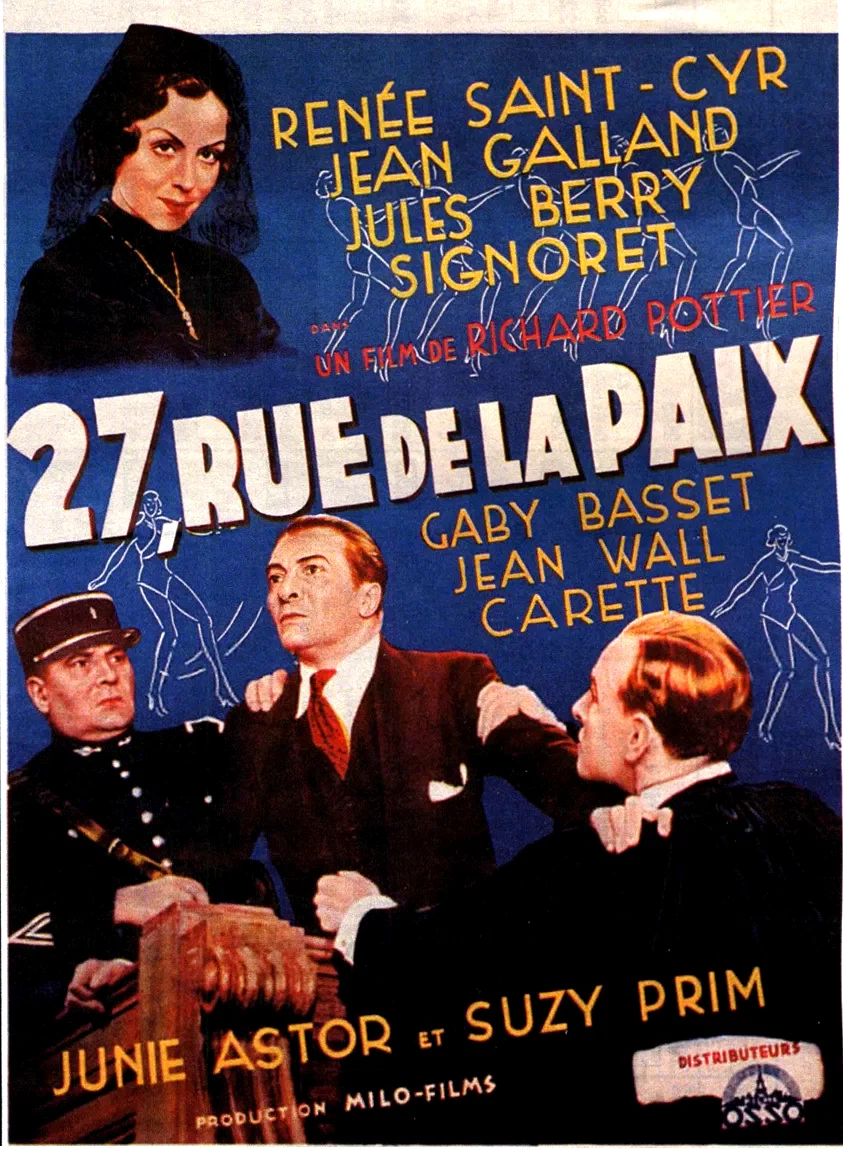 Affiche du film : 27 rue de la paix