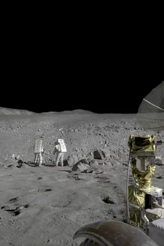 Affiche du film Magnificent desolation : walking on the moon
