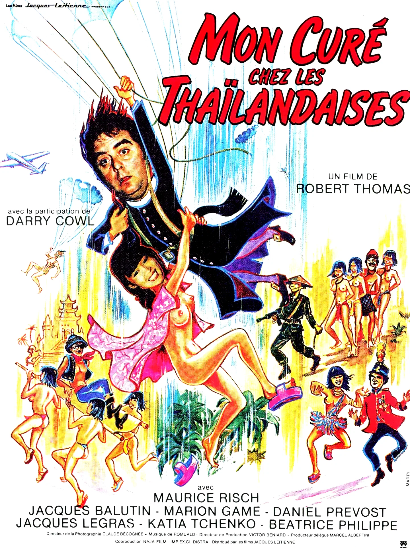 Affiche du film : Mon curé chez les Thaïlandaises