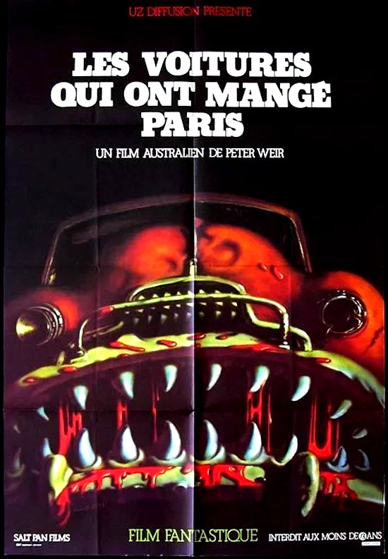 Affiche du film : Les voitures qui ont mangé Paris