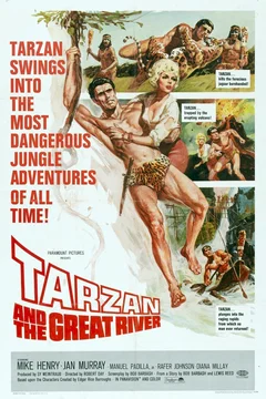 Affiche du film Tarzan et le jaguar maudit