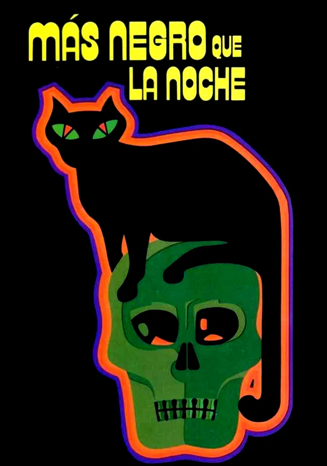 Affiche du film : Más negro que la noche