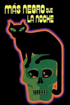 Affiche du film Más negro que la noche
