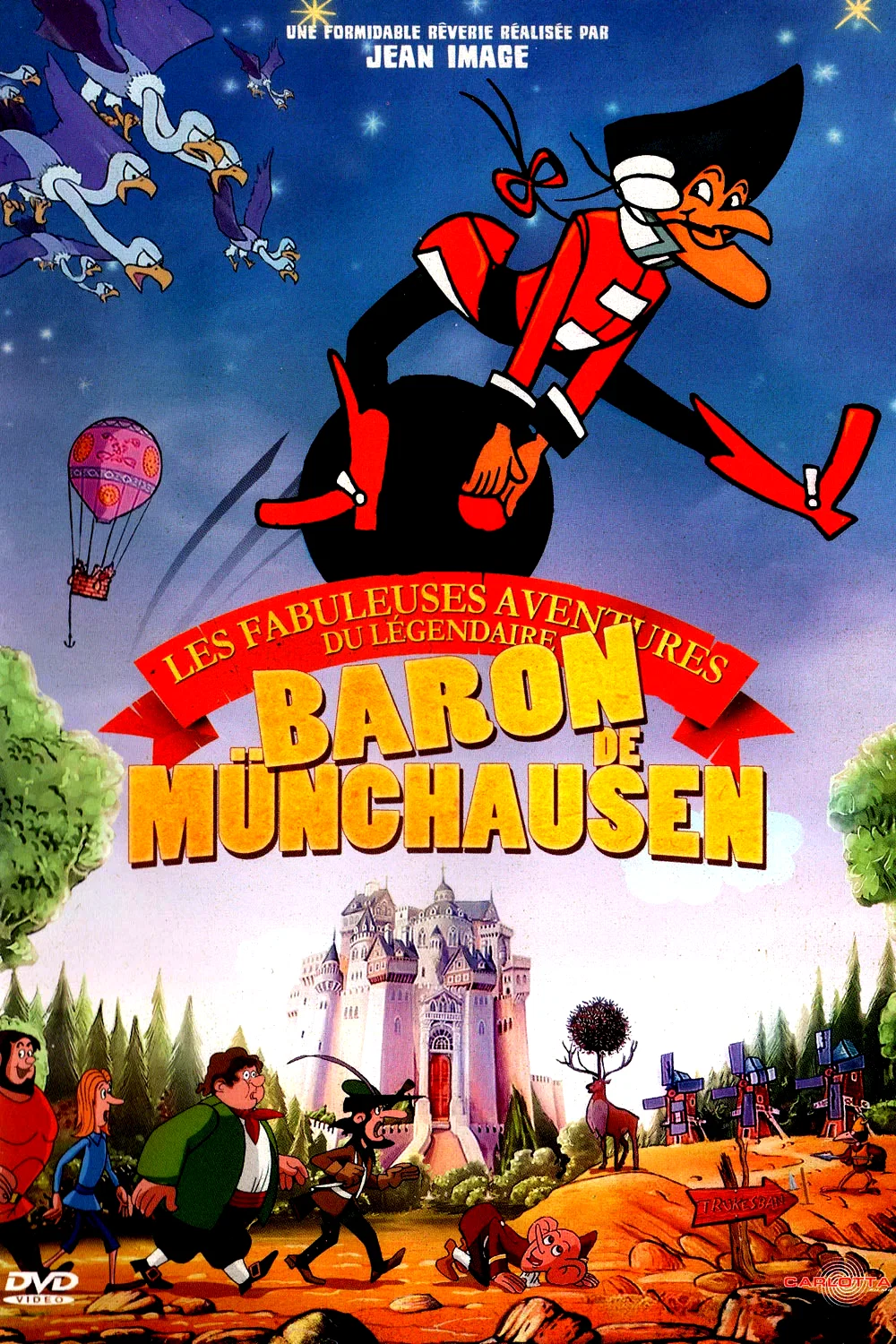 Affiche du film : Les aventures du baron de munchausen