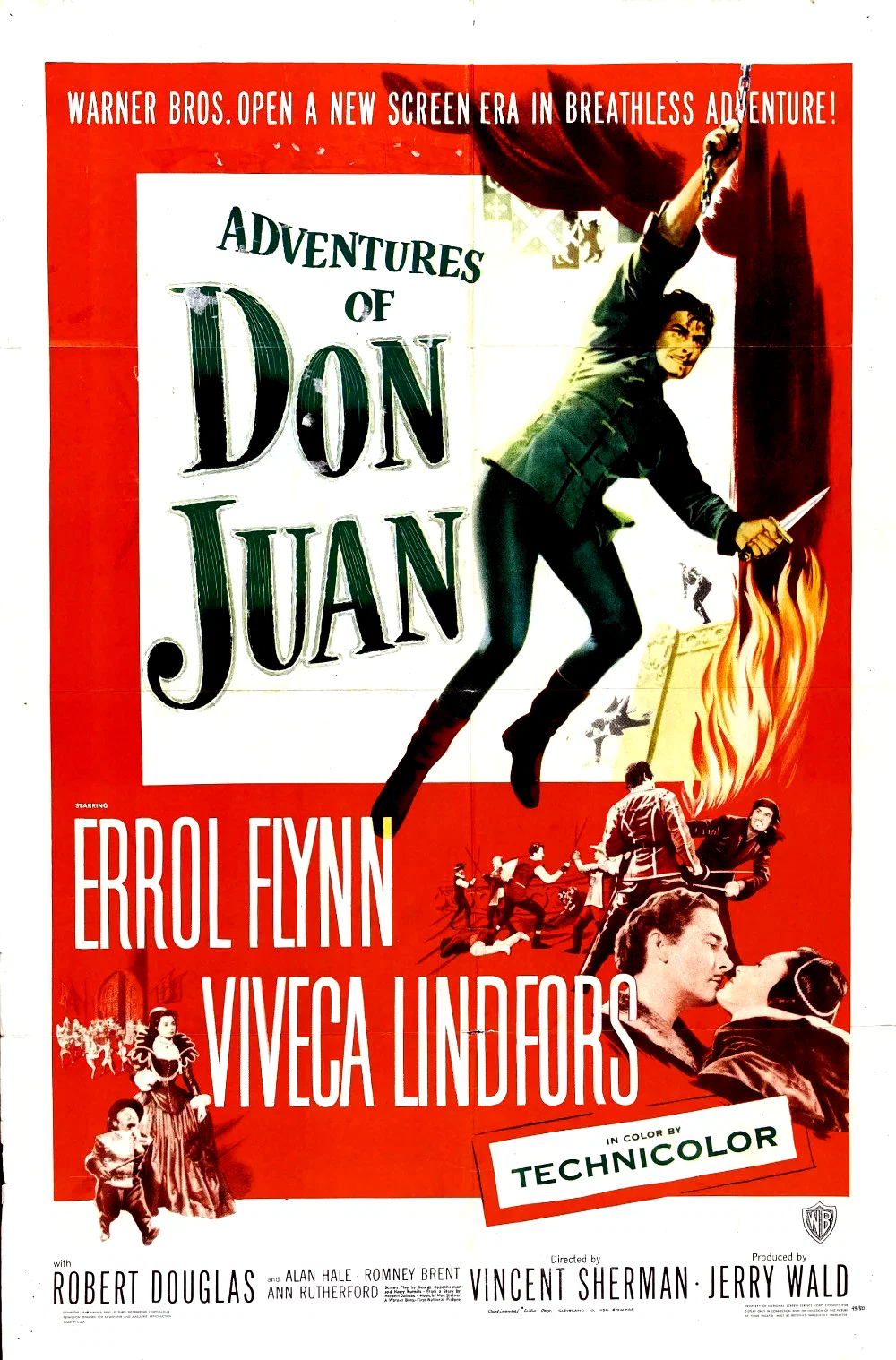 Affiche du film : Les aventures de don juan