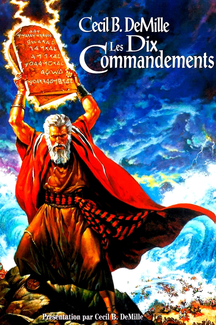 Affiche du film : Les dix commandements