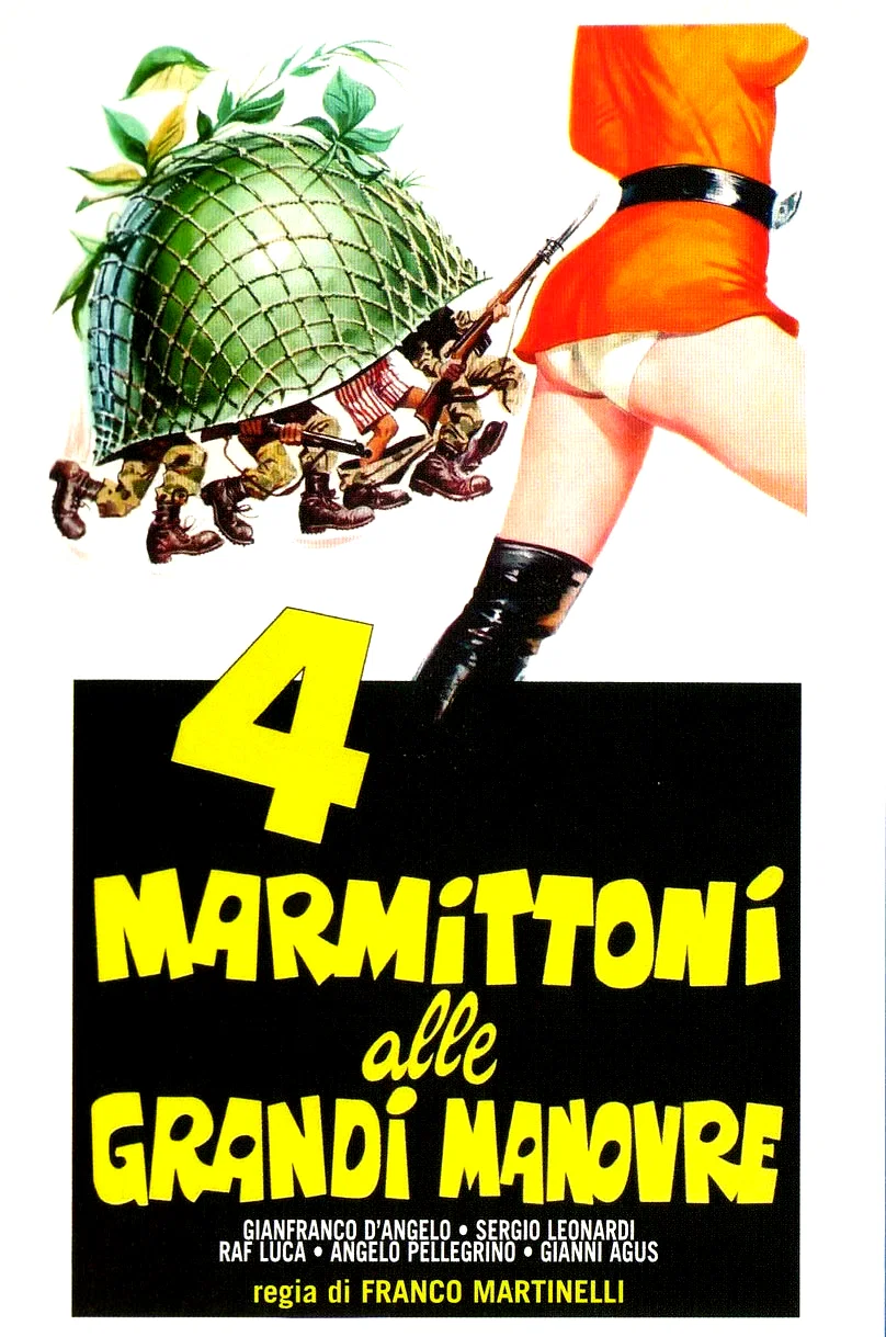 Affiche du film : Quatre zizis au garde a vous