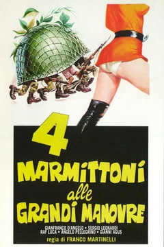 Affiche du film Quatre zizis au garde a vous