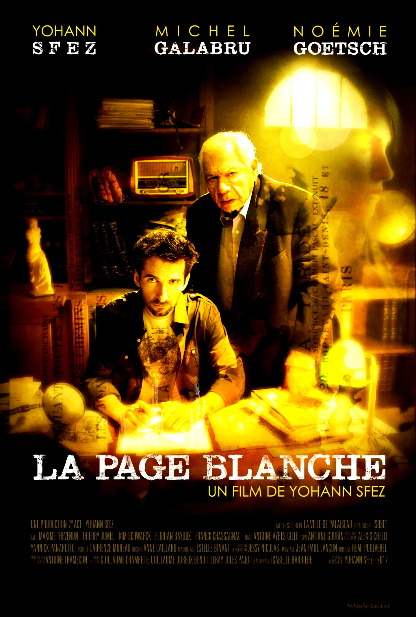 Affiche du film : La page blanche
