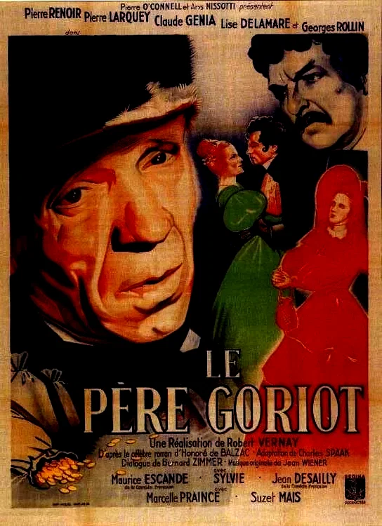 Affiche du film : Le pere goriot