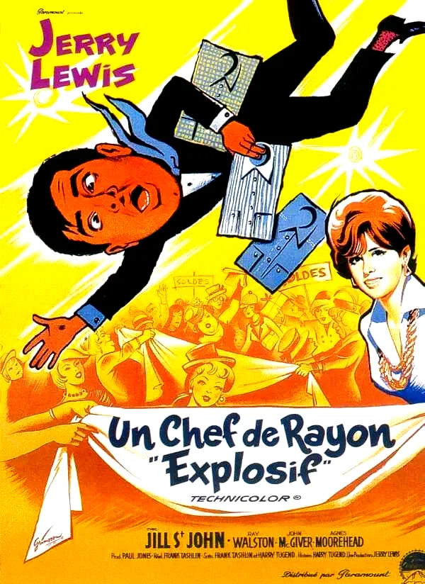 Affiche du film : Un chef de rayon explosif