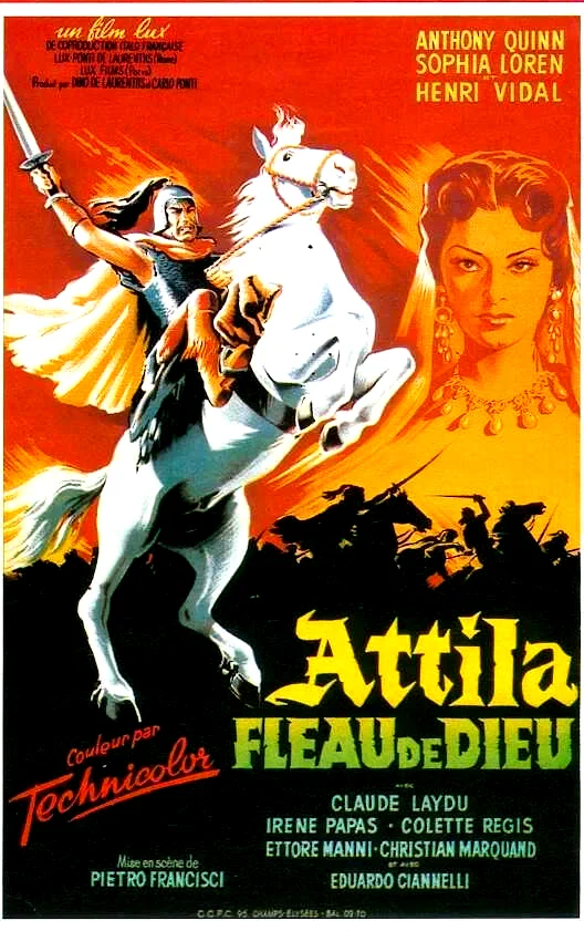 Affiche du film : Attila fleau de dieu