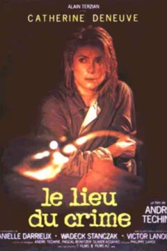 Affiche du film La scene du crime