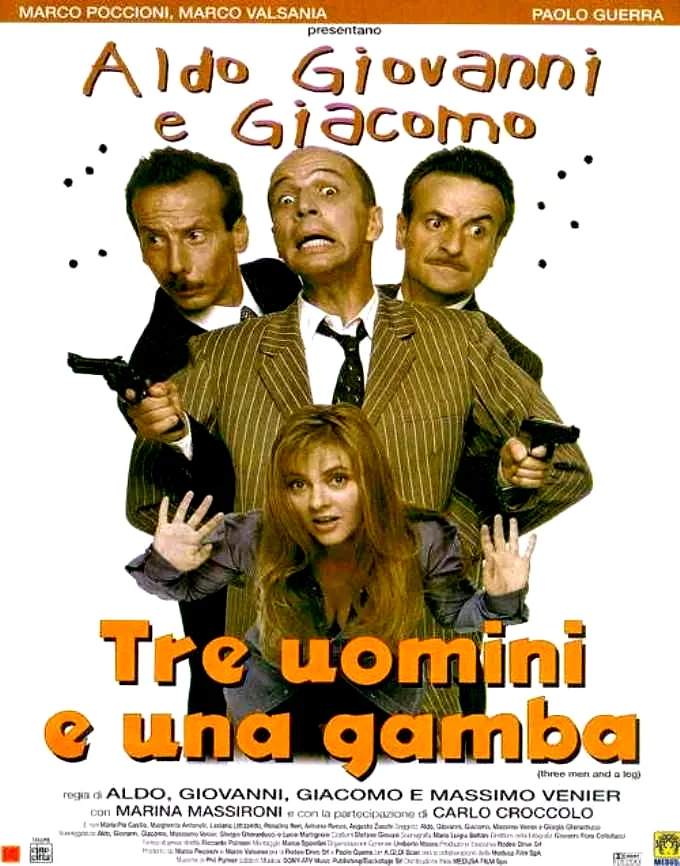 Affiche du film : Tre uomini e una gamba