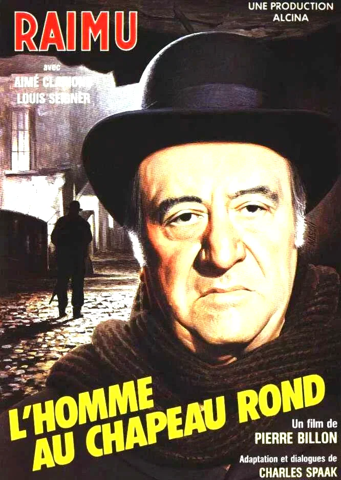 Affiche du film : L'homme au chapeau rond