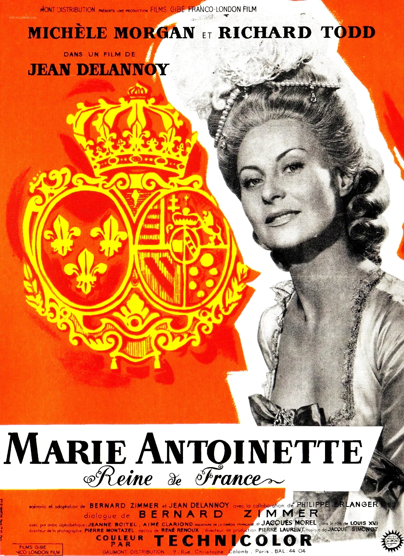 Affiche du film : Marie antoinette reine de france