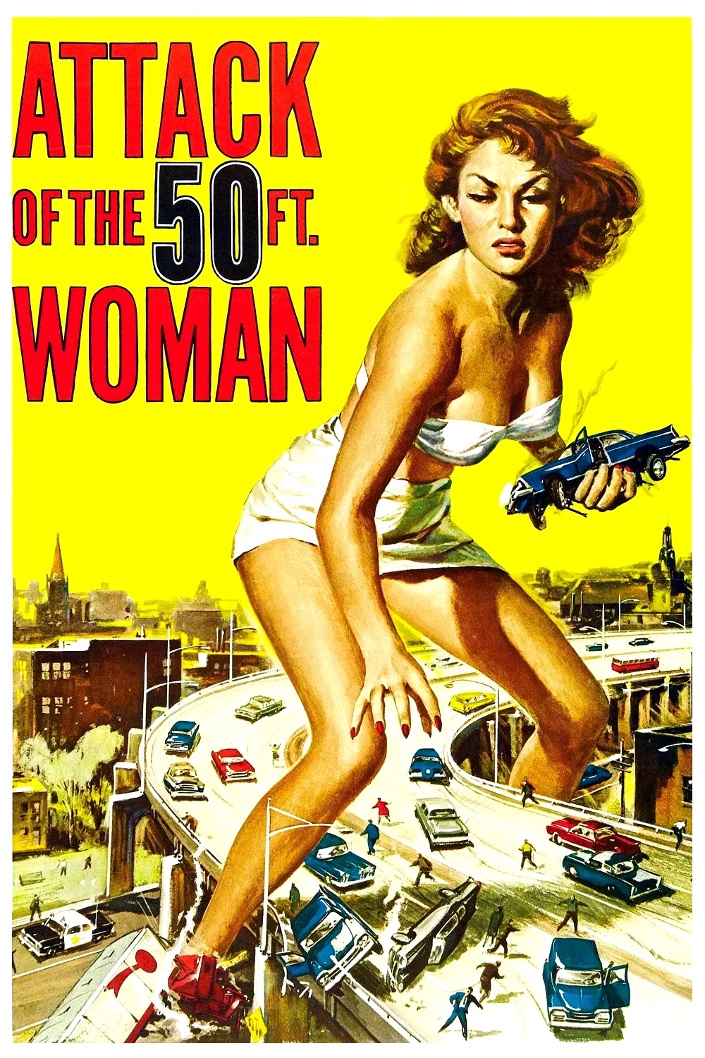 Affiche du film : L'attaque de la femme de 50 pieds