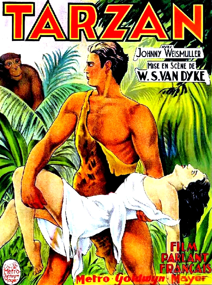 Affiche du film : Tarzan l'homme singe