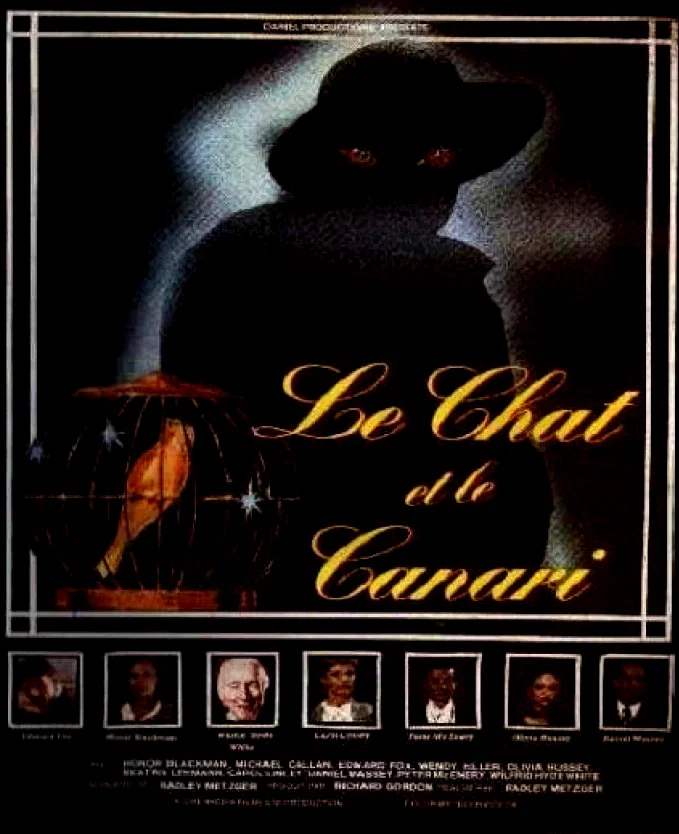 Affiche du film : Le chat et le canari